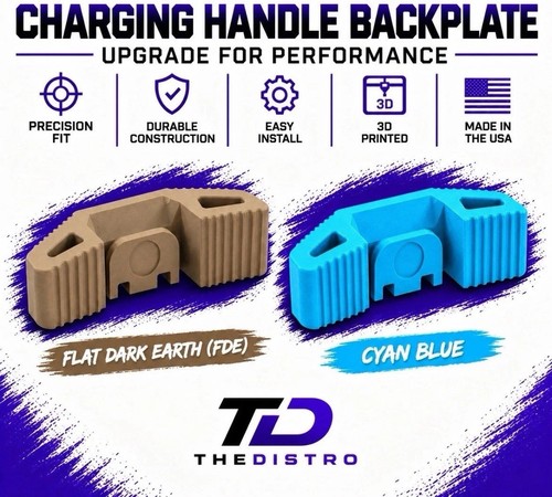 Charging handle backplate - 🔥charging,